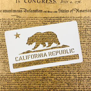 SAO - California Flag Morale Magnet