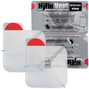 NAR - Hyfin Vent Chest Seal Twin Pack