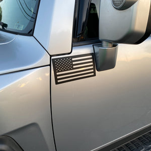 American Flag Magnet on FJ Cruiser