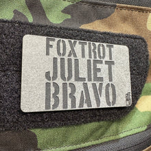 Load image into Gallery viewer, SAO - Foxtrot Juliet Bravo Morale Patch