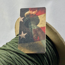 Load image into Gallery viewer, american flag, statue of liberty, morale patch, kydex patch